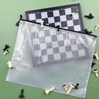Oaimyy-18 Pcs, Plastic Mesh Zipper Pouch Document Folders Bag Zipper Zip File - Image 5