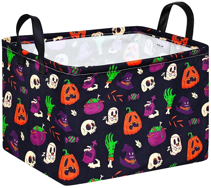 FUULOXE Halloween Ghost Storage Basket by Unknown