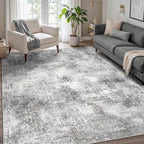 GENIMO Washable Area Rugs for Living Room, 8x10 Modern Non Slip Rugs, Low Pile by GENIMO