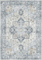 GENIMO 3x5 Area Rugs for Living Room, Machine Washable Rug, Non Slip Vintage - Image 8