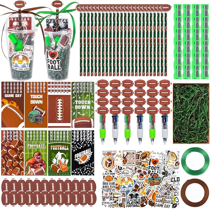 LiYiQ 247 Pcs Football Party Supplies Return Gifts by LiYiQ