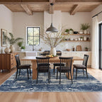 GENIMO 8x10 Area Rugs for Living Room, Machine Washable Non Slip Rugs, Low Pile - Image 4