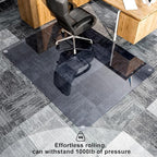 GLSLAND Office Chair Mat, 1/6" Thick Computer Floor Mat - Image 3