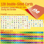 Desktop Pocket Chart, 120 Dry-Erase Double Sided Cards Includes 26 Letters - Image 3