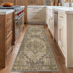 GENIMO 2x10 Runner Rugs for Hallway, Machine Washable Non Slip Vintage Rugs - Image 8