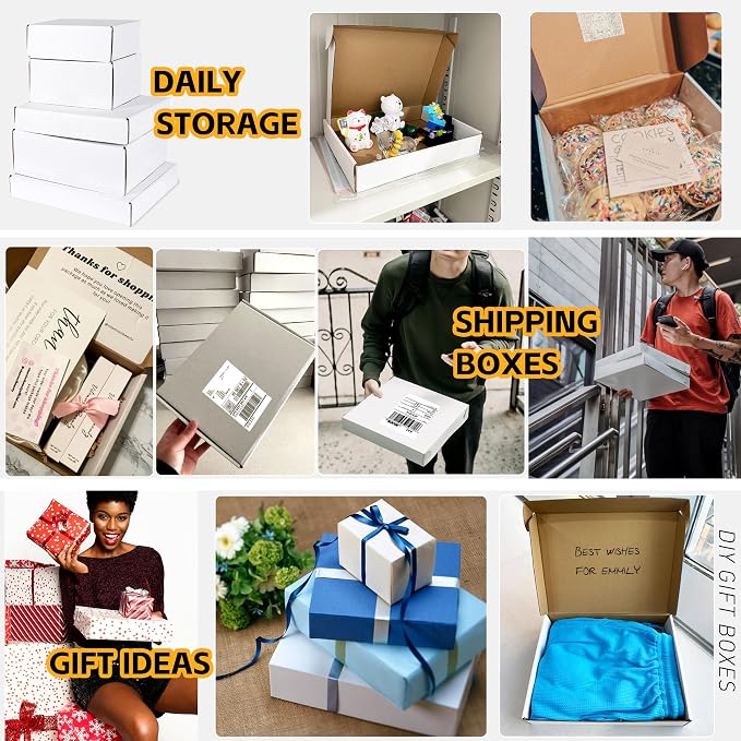JOWLOT 12x9x4 inch Shipping Boxes Set of 20 - Image 5
