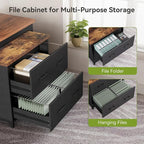 LITTLE TREE 2 Drawer File Cabinet - Image 4