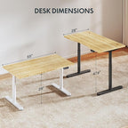 FLEXISPOT Bamboo Electric Standing Desk - Image 2