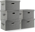 Graciadeco Medium 15" 21 Quart Collapsible Stackable Storage Bins by GraciadecoStorage