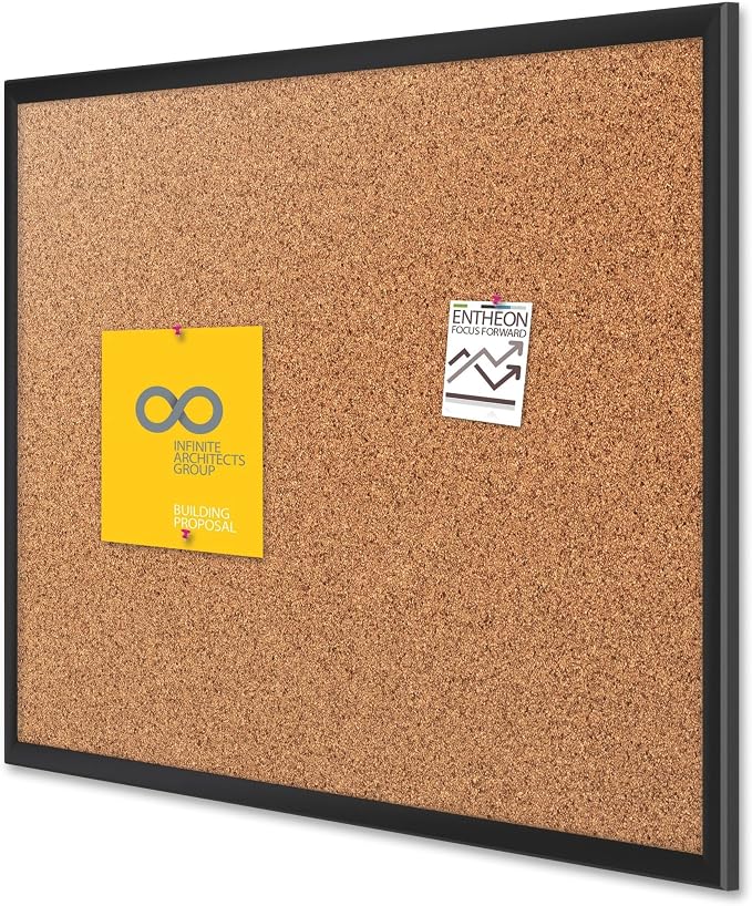 Quartet Cork Board, Bulletin Board - Image 3