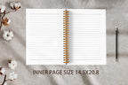 VNWEK Cute Panda Always Be Yourself Unless You Can Be a Spiral Notebook Journal - Image 2