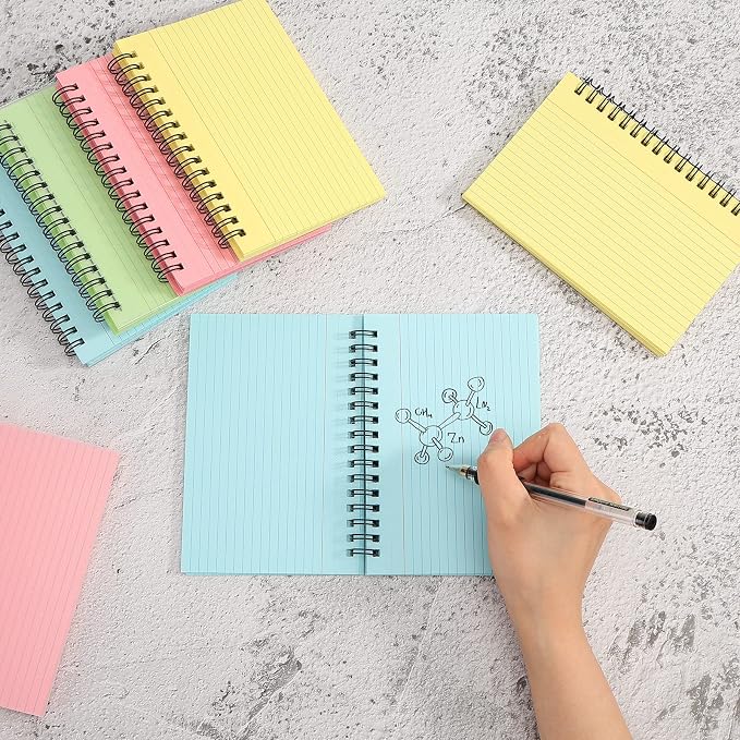 Koogel 400PCS Colored Index Cards, 4x6 Ruled Index Cards - Image 5