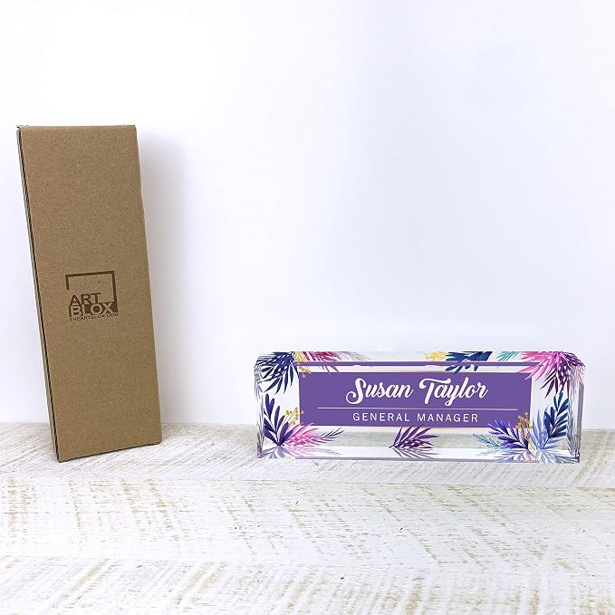 Artblox Office Desk Name Plate Personalized | Custom Name Plates - Image 6