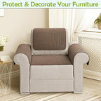 Couch Arm Covers, Sofa Arm Covers, Waterproof Armrest Cover - Image 2
