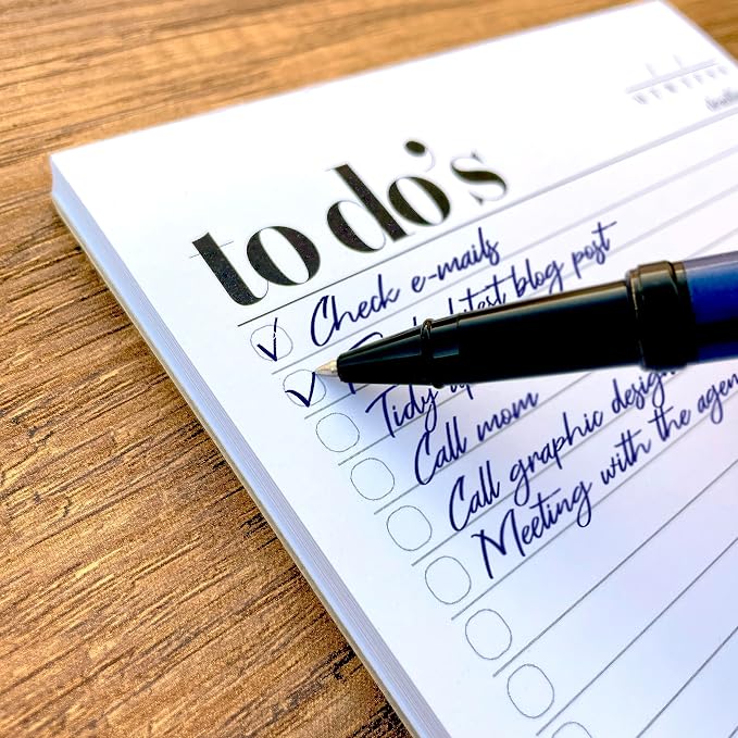HADIGU To Do List Notepad A5 Size Premium Thick Paper - Image 3