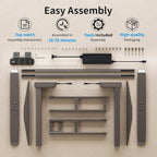 BIZUM Dual Motor Electric Standing Desk Frame - Image 8