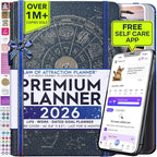 Law of Attraction Planner 2026 Deluxe by FreedomMastery