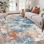 GENIMO Washable Rugs 8x10 Area Rugs by GENIMO