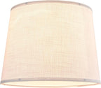 White Texture Lamp Shade Drum Lampshades Replacemnt - Image 5