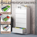 mysteeldepot 5 Drawer Lateral File Cabinet - Image 5