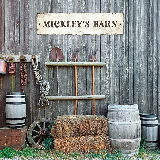 Rustic Custom Sign, Personalized Metal Signs, Gift - Image 8