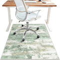 Office Chair Mat for Hardwood Tile Floor, Abstract 48"X 60" Desk Mats for by BESBLEE