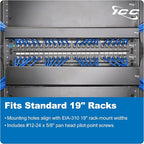 ICC 1U Ring Cable Manager Panel - Image 4