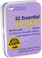 Mind Brain Emotion 52 Essential Life Skills: No-Excuses Game to Teach Kids by MindBrainEmotion