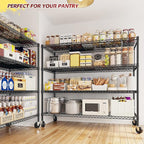 REIBII 55.5''W Storage Shelves 2500LBS Wire Shelving Unit - Image 8