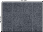 AKTOP Cork Board Bulletin Board 47"x35", 12 Pack Removable Felt Cork Board Tiles - Image 4