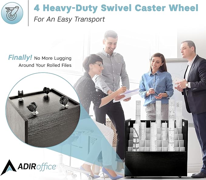 Adir Blue Print Storage Organizer - Image 5