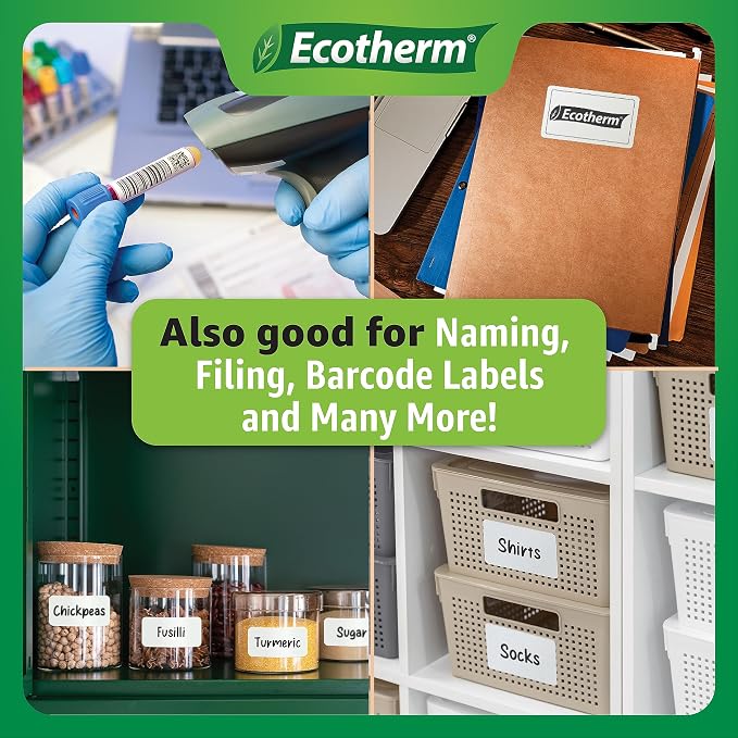 2"x1" Thermal Labels for Rollo, Offnova Label Printers and More - Image 8