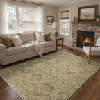 GENIMO 8x10 Area Rugs for Living Room, Machine Washable Non Slip Vintage Rugs - Image 2