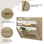 EasyPAG 3 Pocket Mesh Wall File Organizer, Hanging Paper Folder Holder - Image 3