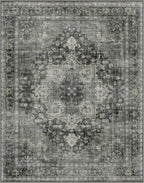 GENIMO 5x7 Area Rugs for Living Room, Machine Washable Non Slip Vintage Rugs - Image 7