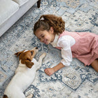 GENIMO Runner Rug 2'6"x12, Non Slip Vintage Hallway Runner Rugs, Low Pile - Image 7