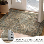 GENIMO 2x5 Runner Rugs for Hallway, Machine Washable Non Slip Vintage Rugs - Image 7