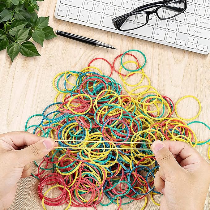 700PCS Multicolor Rubber Bands, Heat Resistant Rubber Band - Image 5