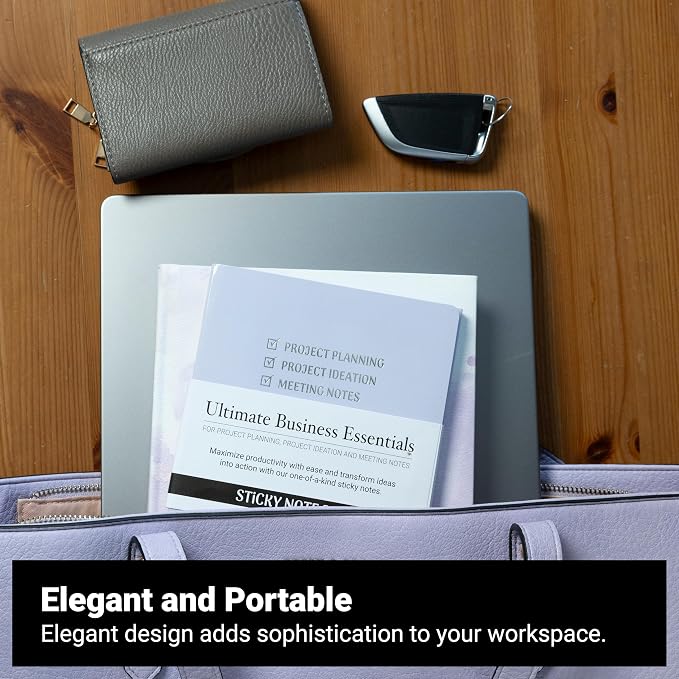 Meeting Notebook for Work & Project Planner Kit for Men and Women – 90 Large - Image 7