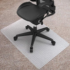 Kuyal Desk Chair Mat for Carpet, Office and Home, Easy Glide, Protects Floors by Kuyal