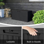 TARKARI 90 Gallon Lockable Resin Deck Box - Image 7