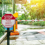 SmartSign Custom STOP Sign 12" x 12" 3M Engineer Grade Reflective Aluminum - Image 5