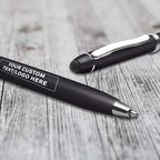 DISCOUNT PROMOS Custom Twist Action Plastic Stylus Pens, Personalized Bulk Pack - Image 7