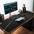 CENNBIE 59" x 27.5" Large Leather Desk Mat, Extended Mega Size Mouse Pad - Image 5