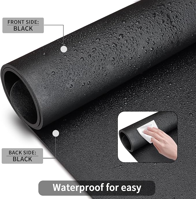 KINGFOM Desk Pad Office Desktop Protecter, PU Leather Desk Mat Blotters - Image 6