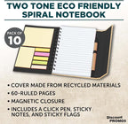 DISCOUNT PROMOS Custom Eco Friendly Spiral Notebooks - Image 3
