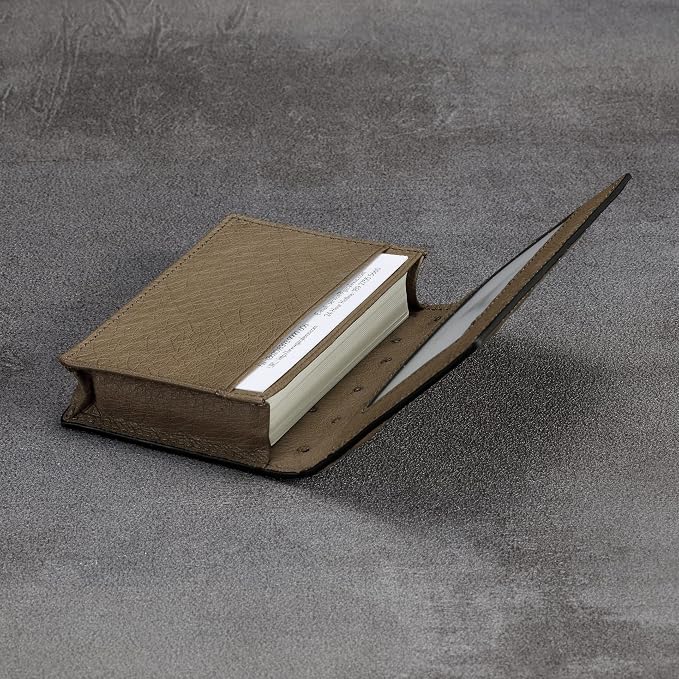 Leather Business Card Case Holder - Image 4