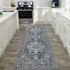 GENIMO 2x5 Runner Rugs for Hallway, Machine Washable Non Slip Vintage Rugs - Image 9
