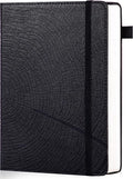 CAGIE Lined Journal for Men Women, Tree Growth Ring Leather Bound Journal by CAGIE
