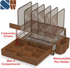 Simple Houseware Mesh Desk Organizer - Image 3